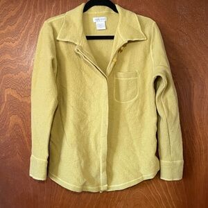 Pierre Cardin wool button down overshirt